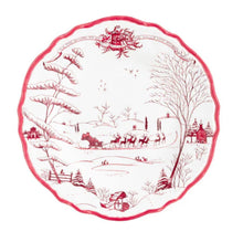 Load image into Gallery viewer, Juliska Winter Frolic Dessert/Salad Plate S/4 - Melamine
