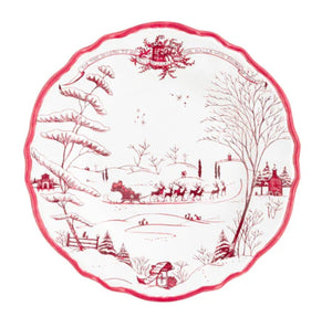 Juliska Winter Frolic Dessert/Salad Plate S/4 - Melamine