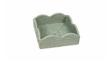 Load image into Gallery viewer, Caspari Rattan Luncheon Napkin Holder - Green
