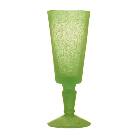 Memento Glass Goblet - Lime