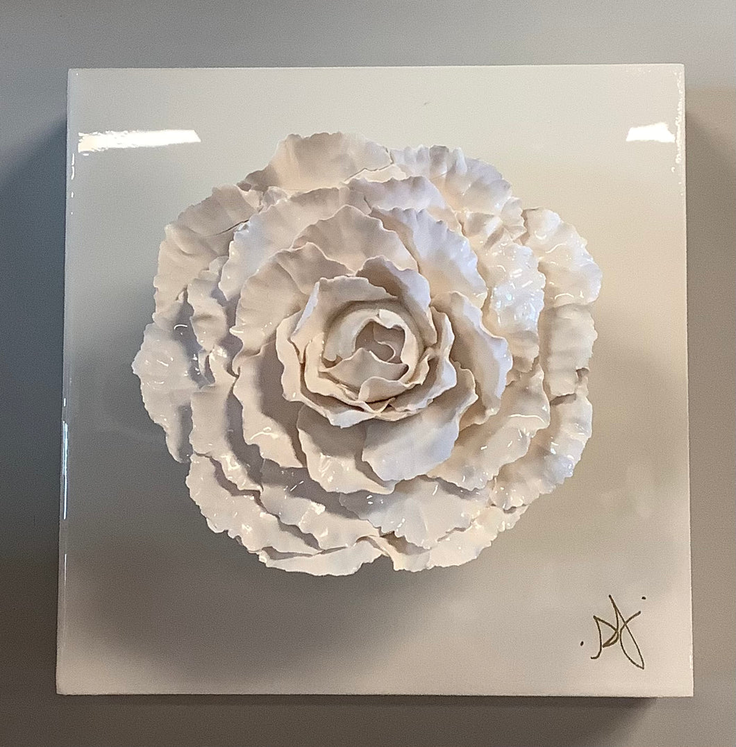 Shelly Foust Peony on Canvas 3