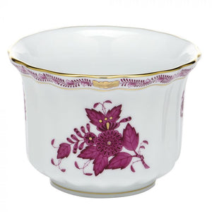 Herend Chinese Bouquet Cachepot - Raspberry