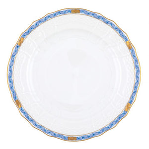 Herend Chinese Bouquet Garland Service Plate - Blue