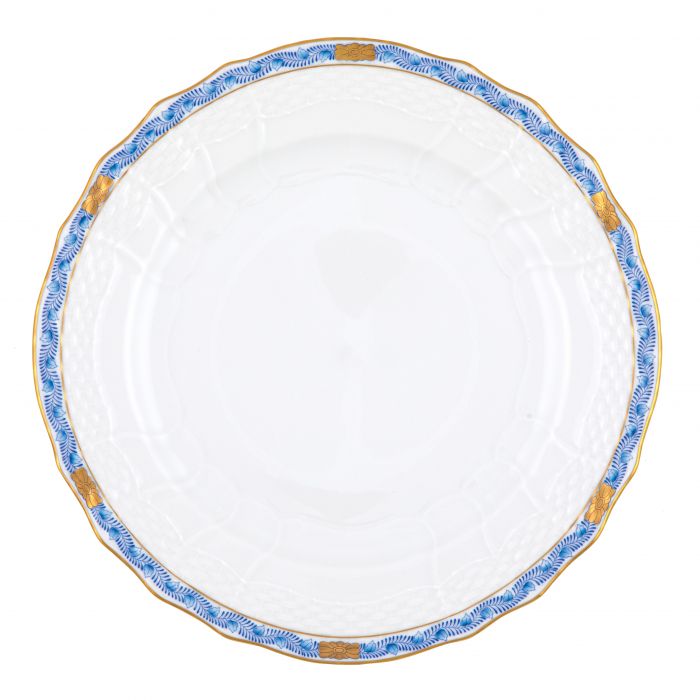 Herend Chinese Bouquet Garland Service Plate - Blue