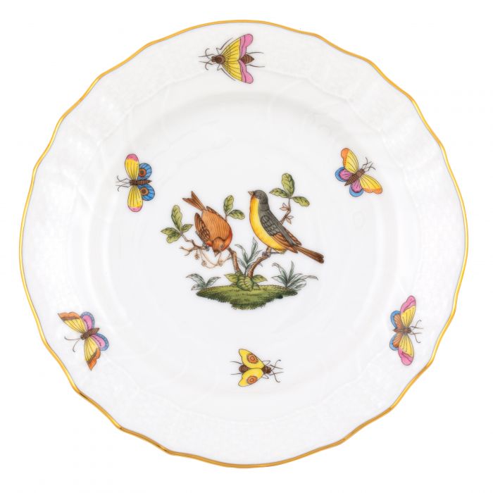 Herend Rothschild Bird Bread & Butter Plate - #7