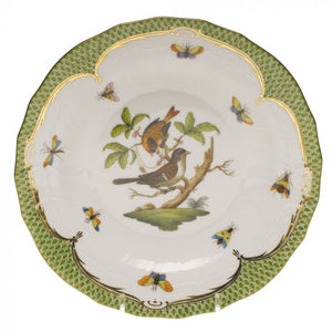 Herend Rothschild Bird Green Dessert Plate - #4