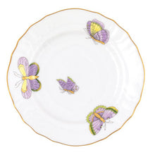 Load image into Gallery viewer, Herend Royal Garden Bread &amp; Butter Plate - Butterflies
