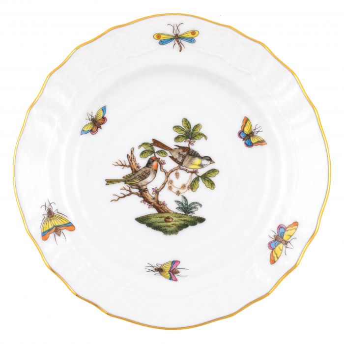 Herend Rothschild Bird Bread & Butter Plate - #11