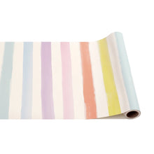 Load image into Gallery viewer, Hester &amp; Cook Sorbet Painted Stripe Table Runner

