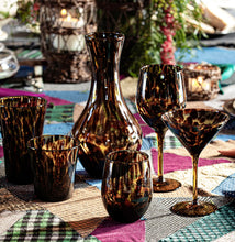 Load image into Gallery viewer, Juliska Puro Tortoiseshell Stemless Wine Glass
