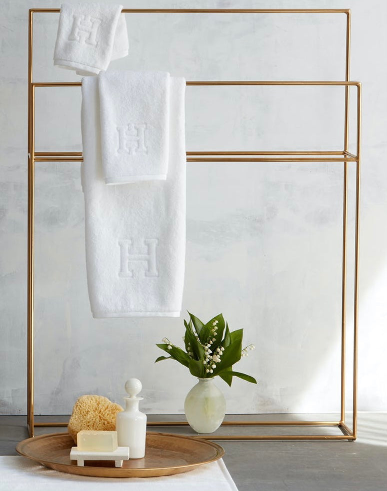 Matouk Auberge Monogrammed Bath Towel