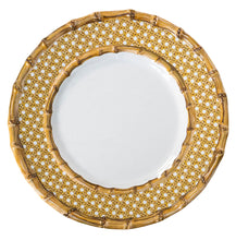 Load image into Gallery viewer, Juliska Bamboo Caning Dessert/Salad Plate- Melamine
